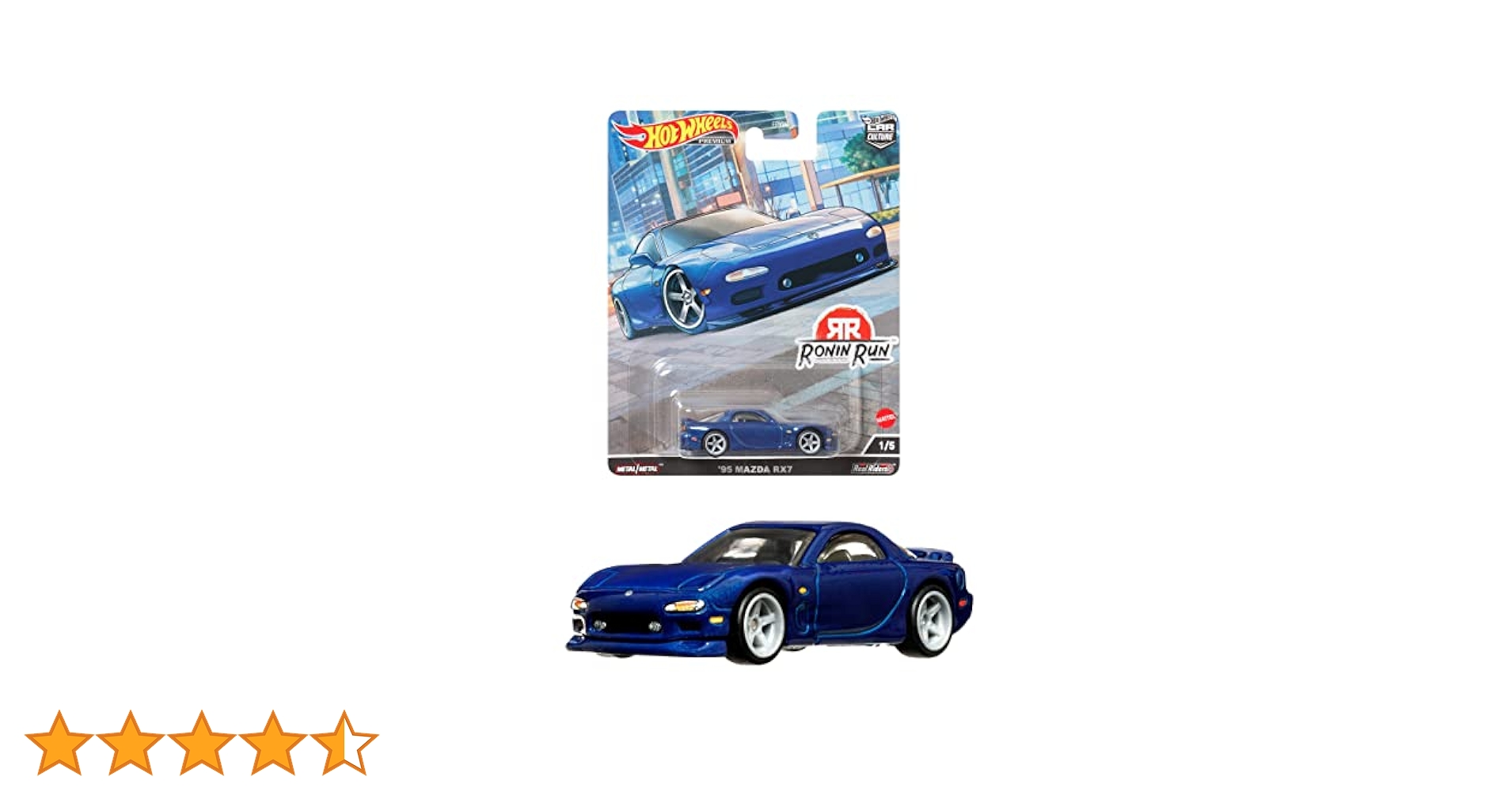 '95 マツダ rx-7 ドリフトカー-スペクトラフレームブルー-nib Hot Wheels 170 1995 MAZDA RX-7 blue project U 2024 170/250
